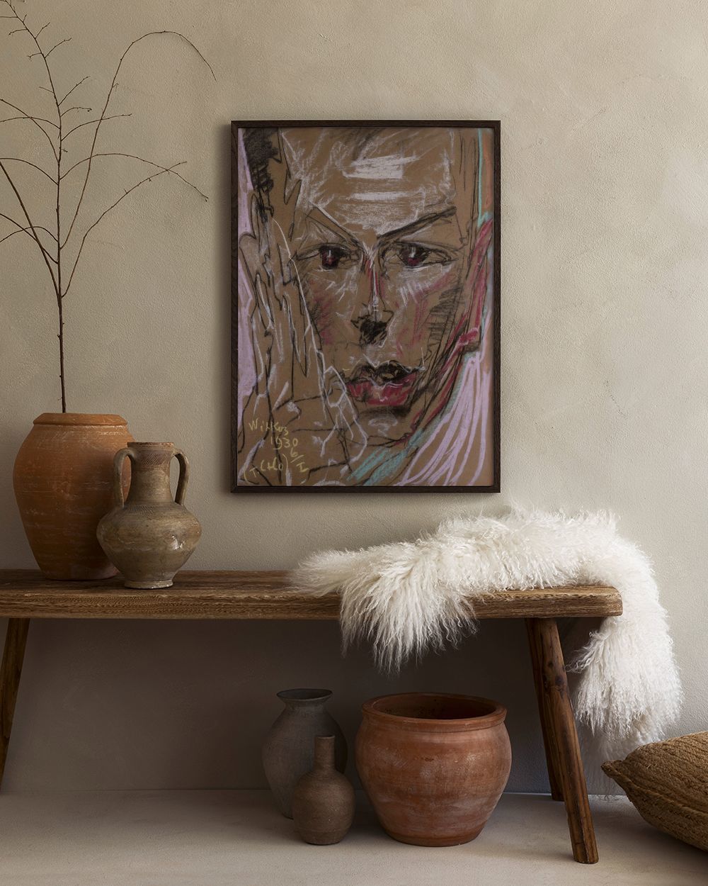 Witkacy - Portrait Print