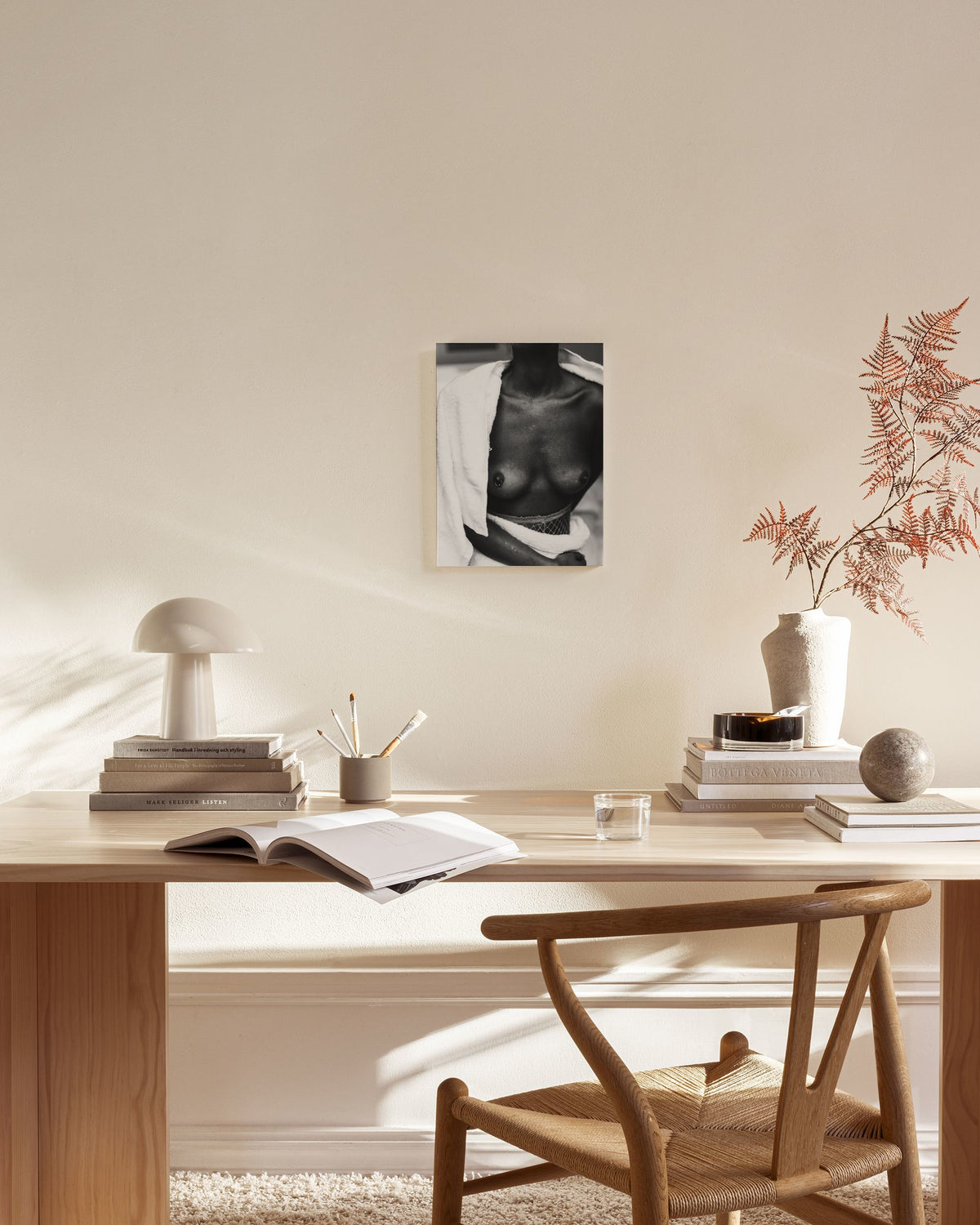 Getting Dry Canvas print