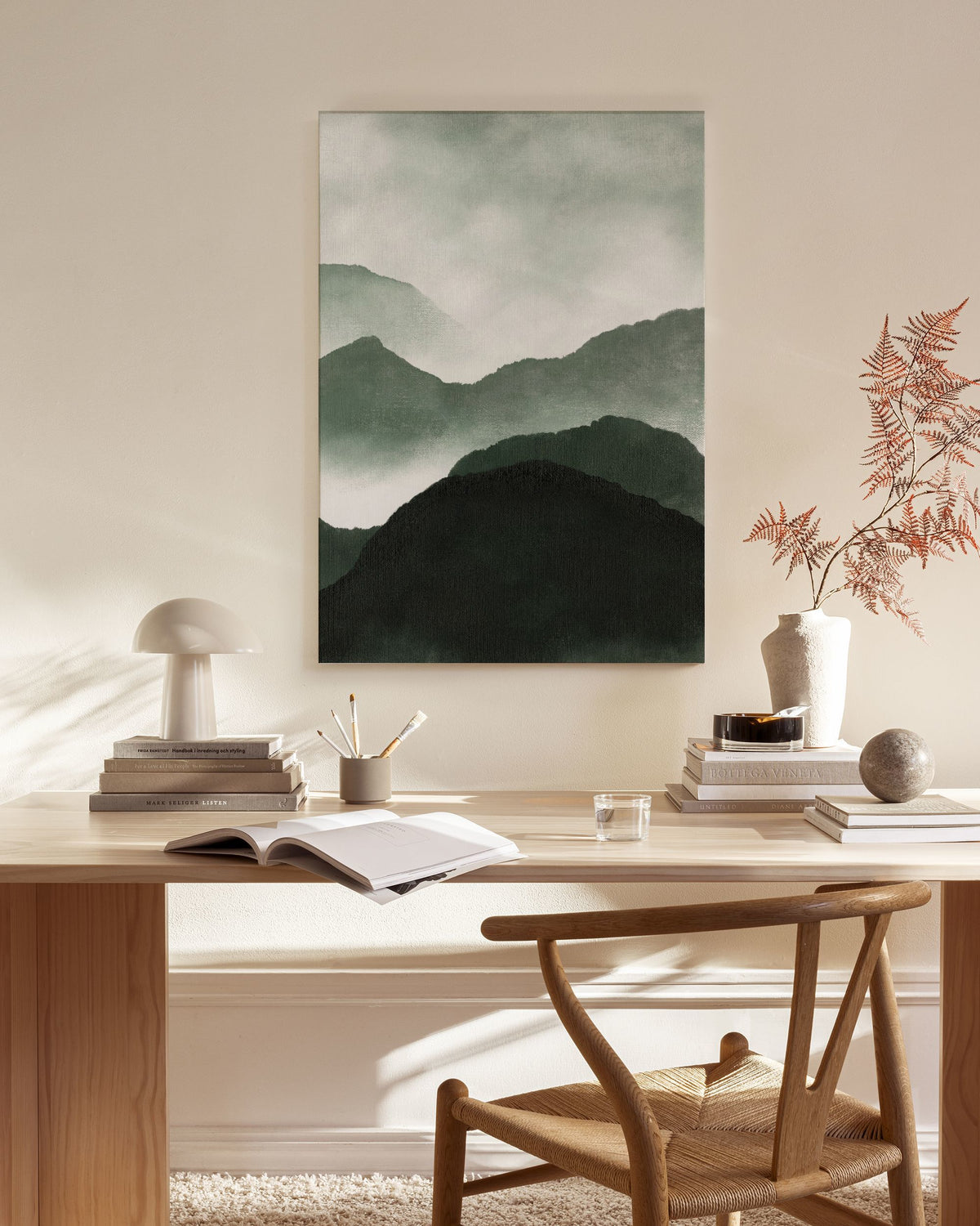 Mistscape No3 Canvas print