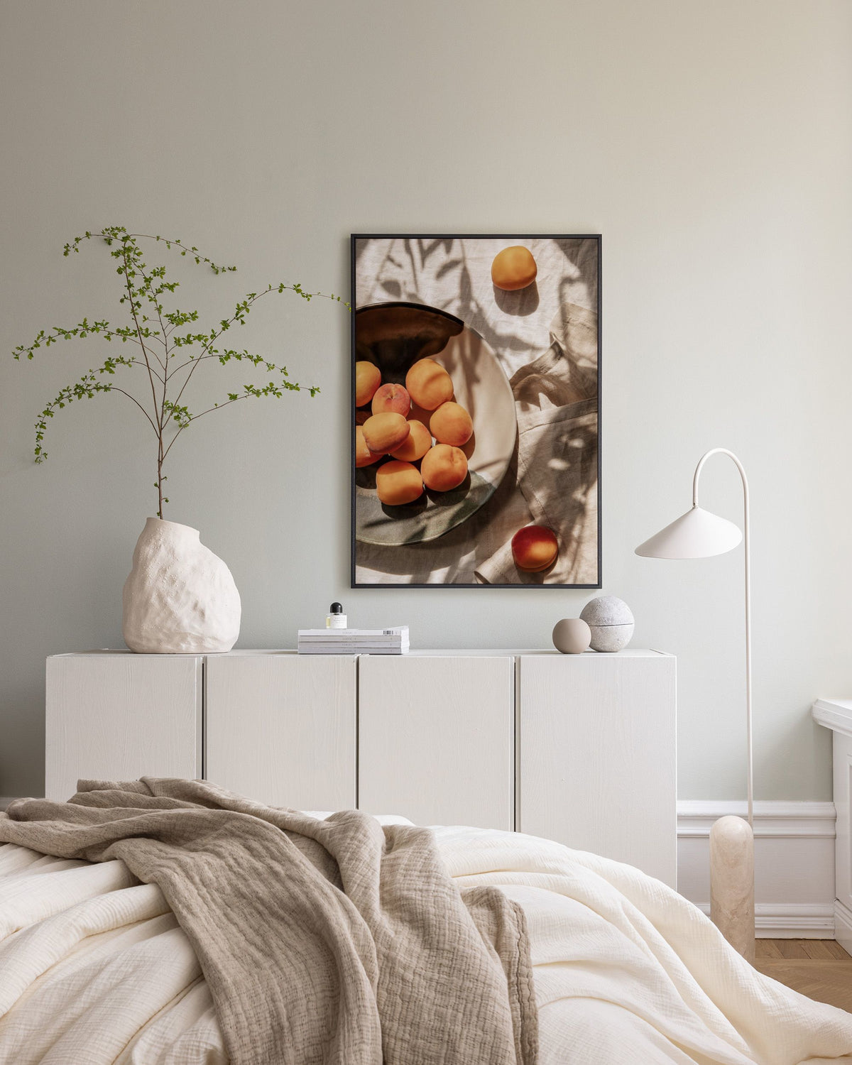 Apricots In Sunlight Canvas print