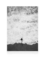 Running Into Ocean  Ocean Adventure Canvas print