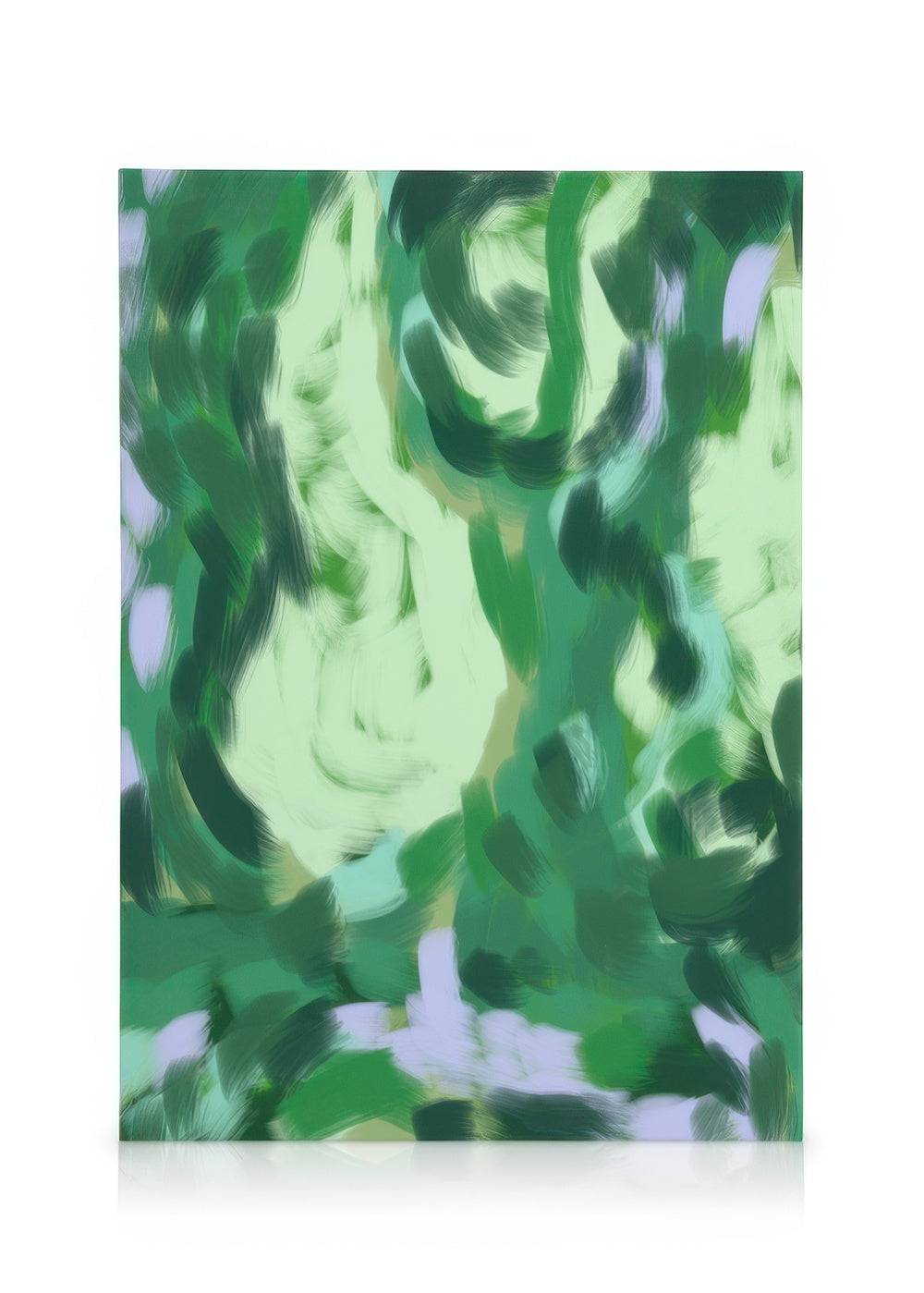 Emerald Abstract No1 Canvas print