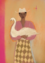 Studio Vreeken - Swan Lady No2 Poster