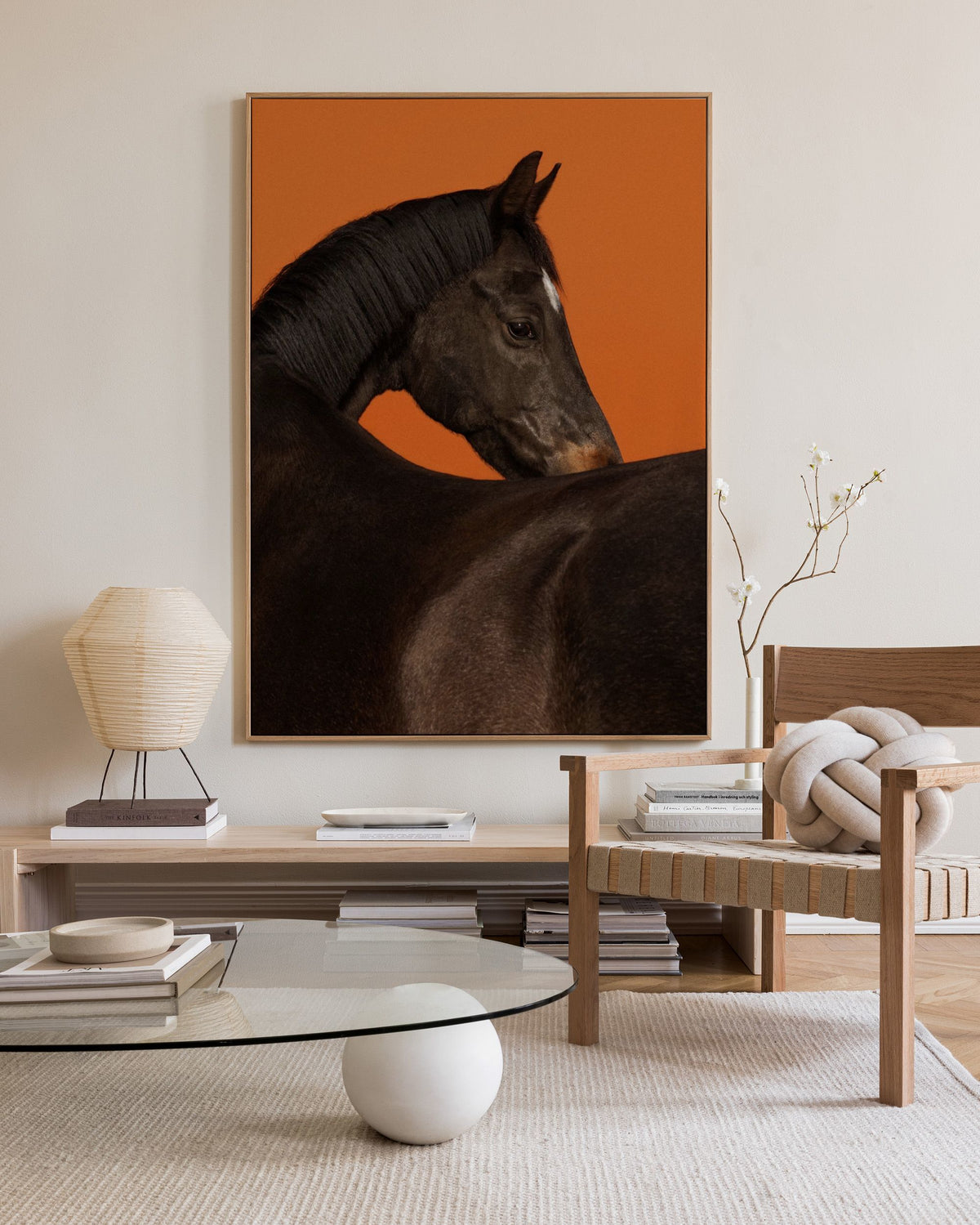 Stallion Canvas print
