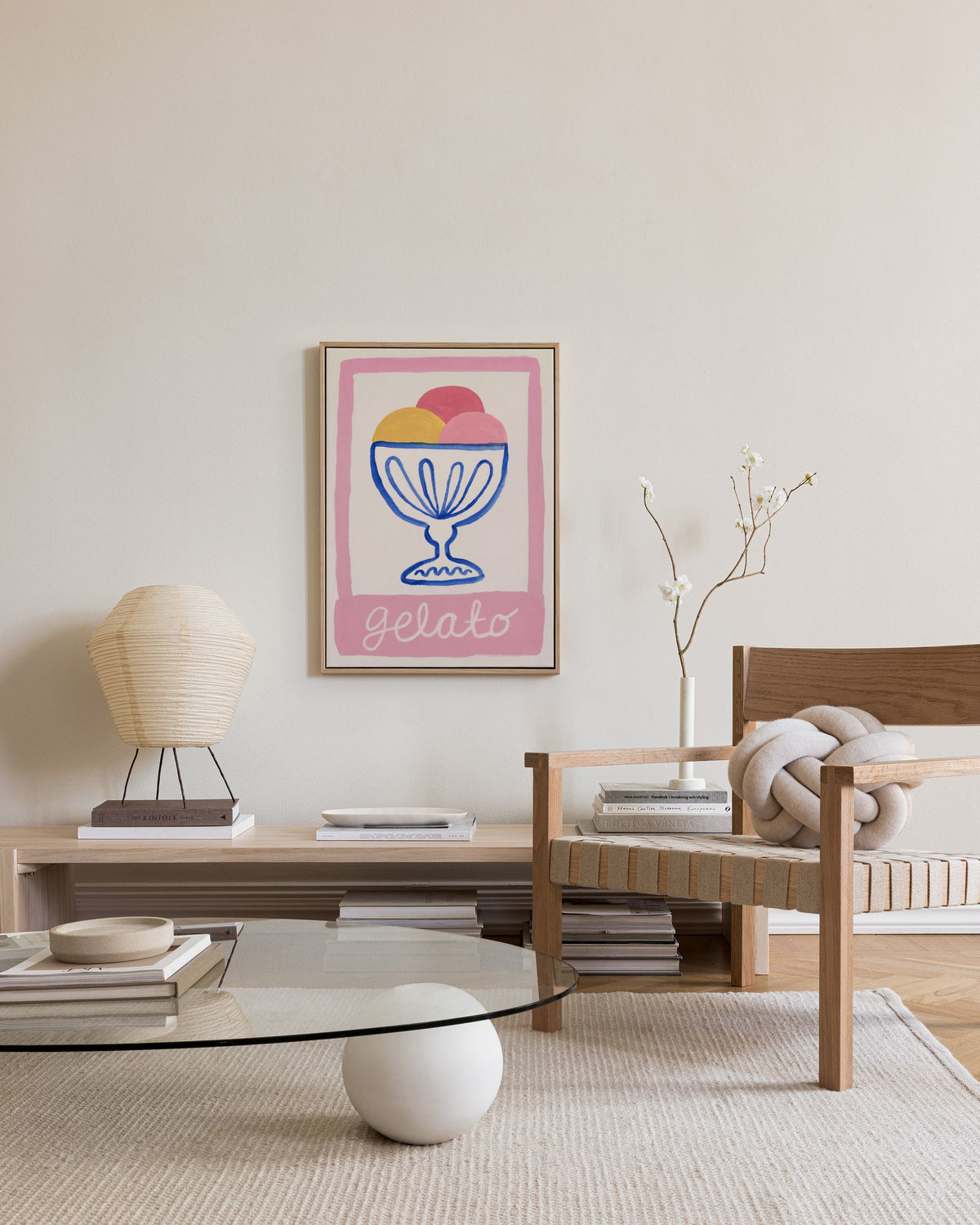Gelato Canvas print