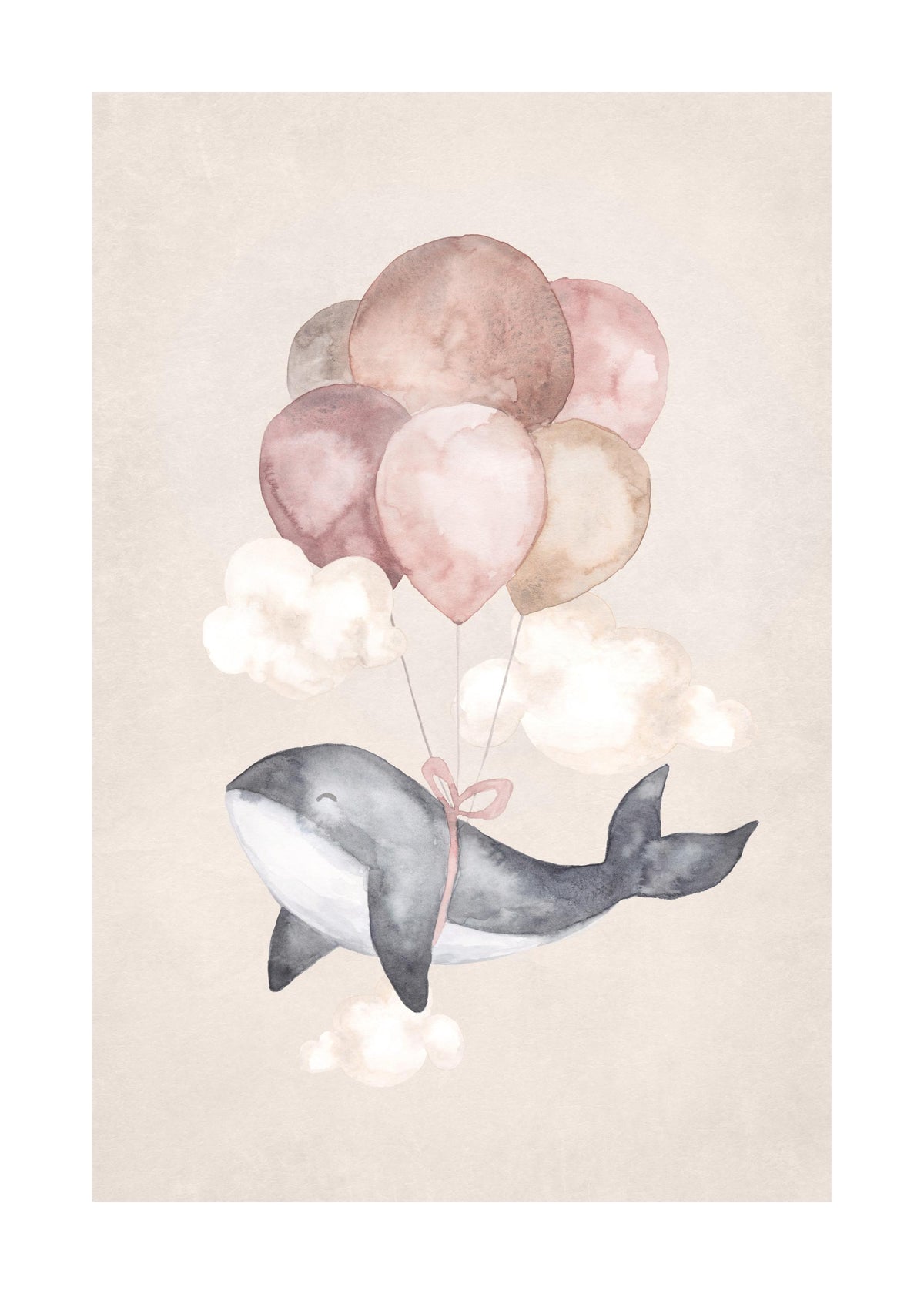 Dreaming Whale Print