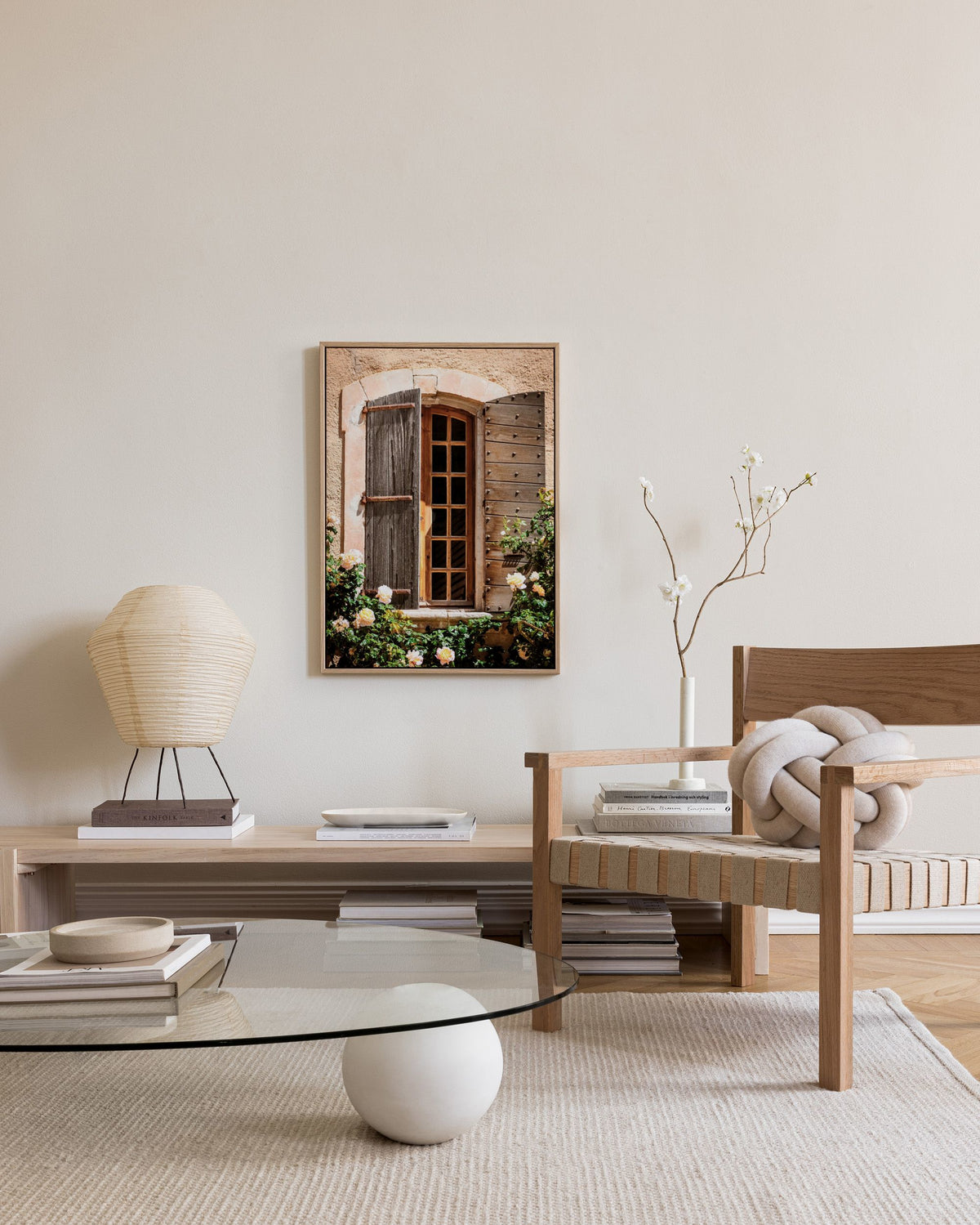 Window in Provence Canvas print