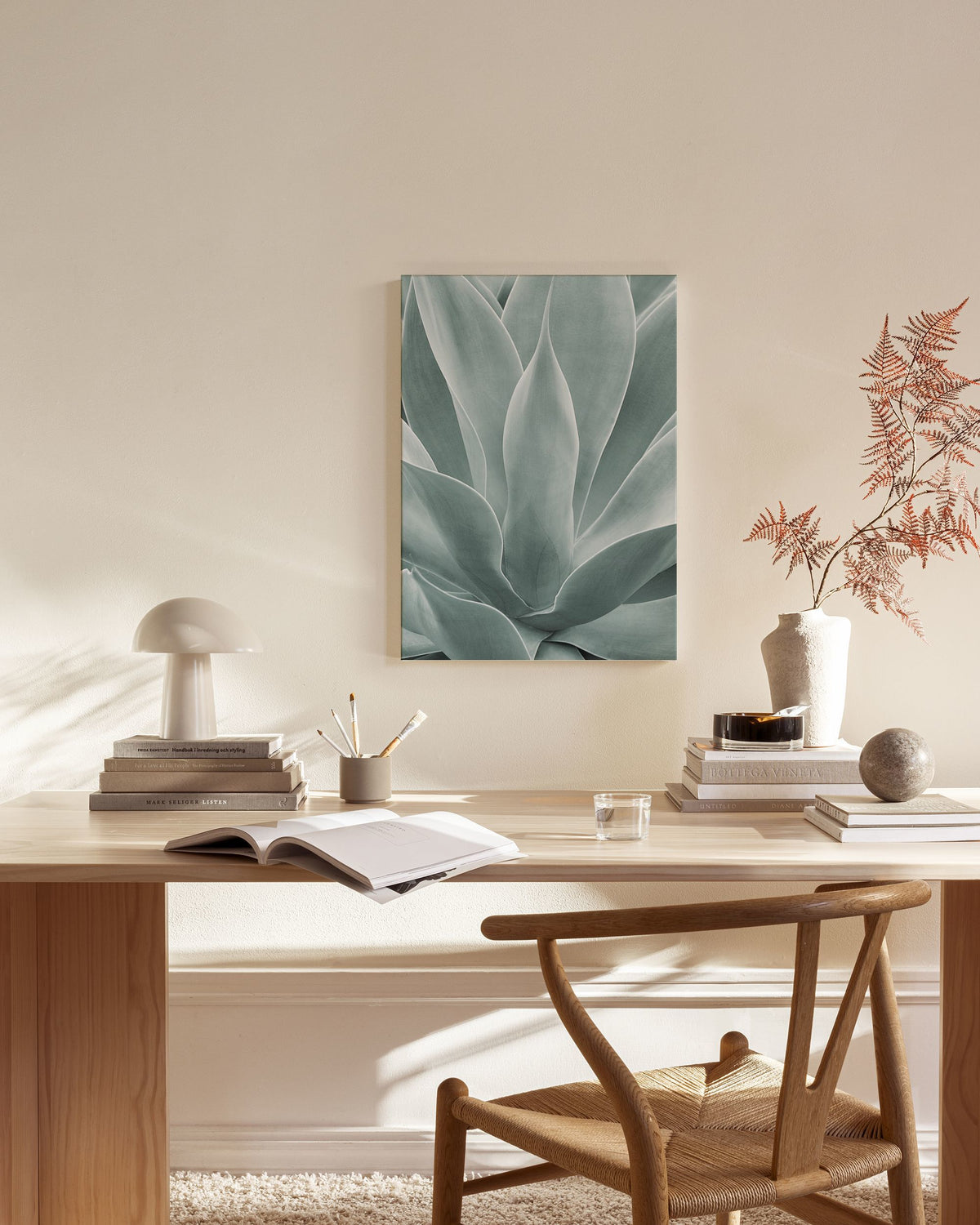 Agave Leaves No1 Canvas print