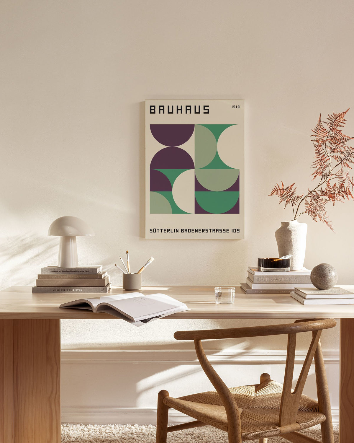 Bauhaus Sutterlin Canvas print