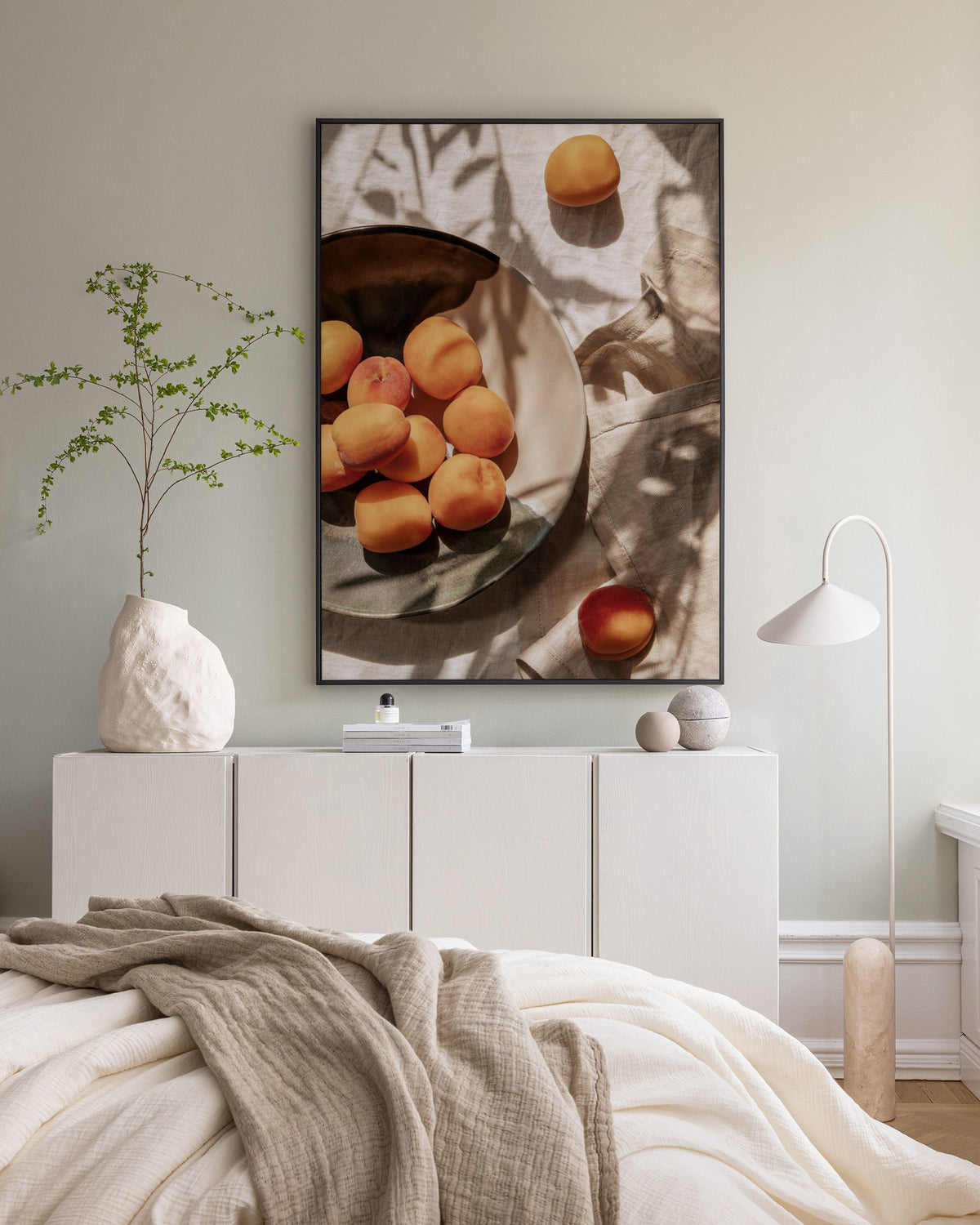 Apricots In Sunlight Canvas print