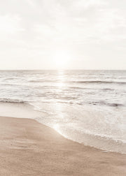 Warm Beach Sunset Print