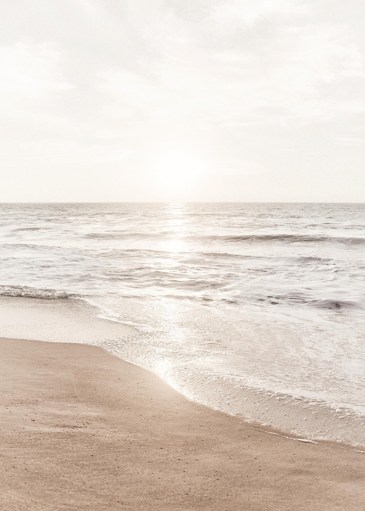 Warm Beach Sunset Print