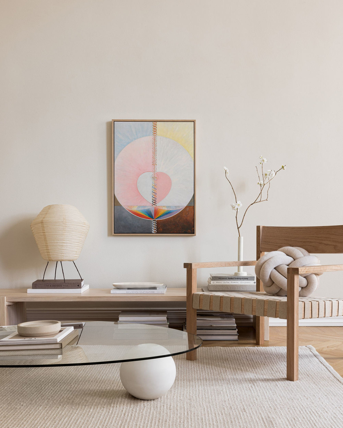 Canvas print - The Dove, No.1 by Hilma af Klint
