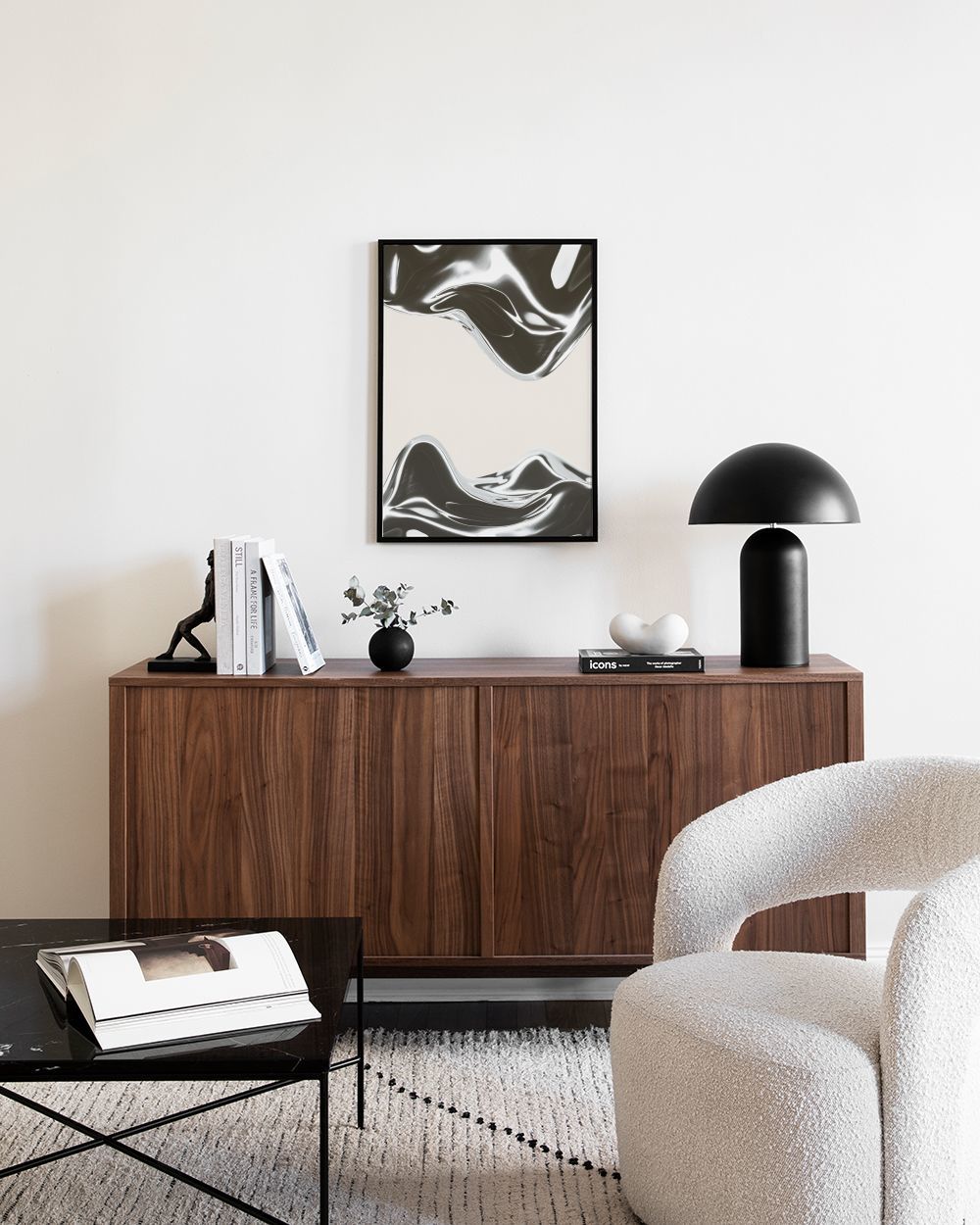 Smooth Metallics No2 Print