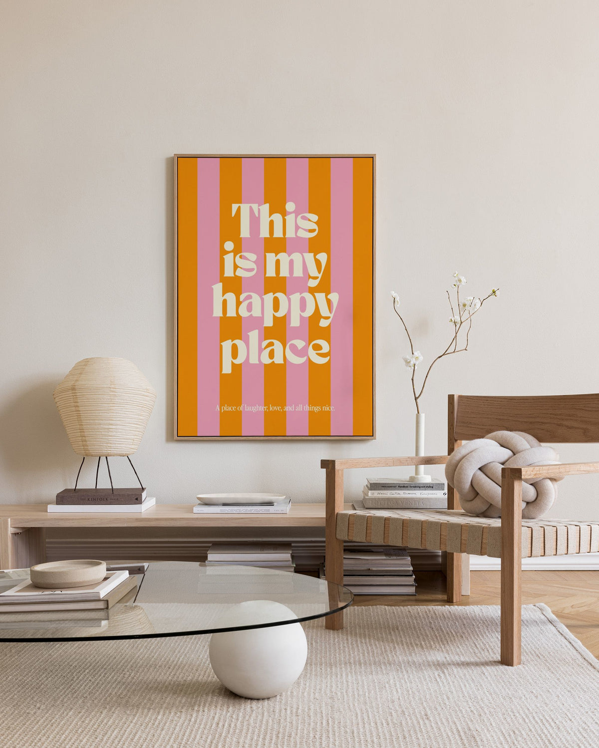 Happy Place Canvas print