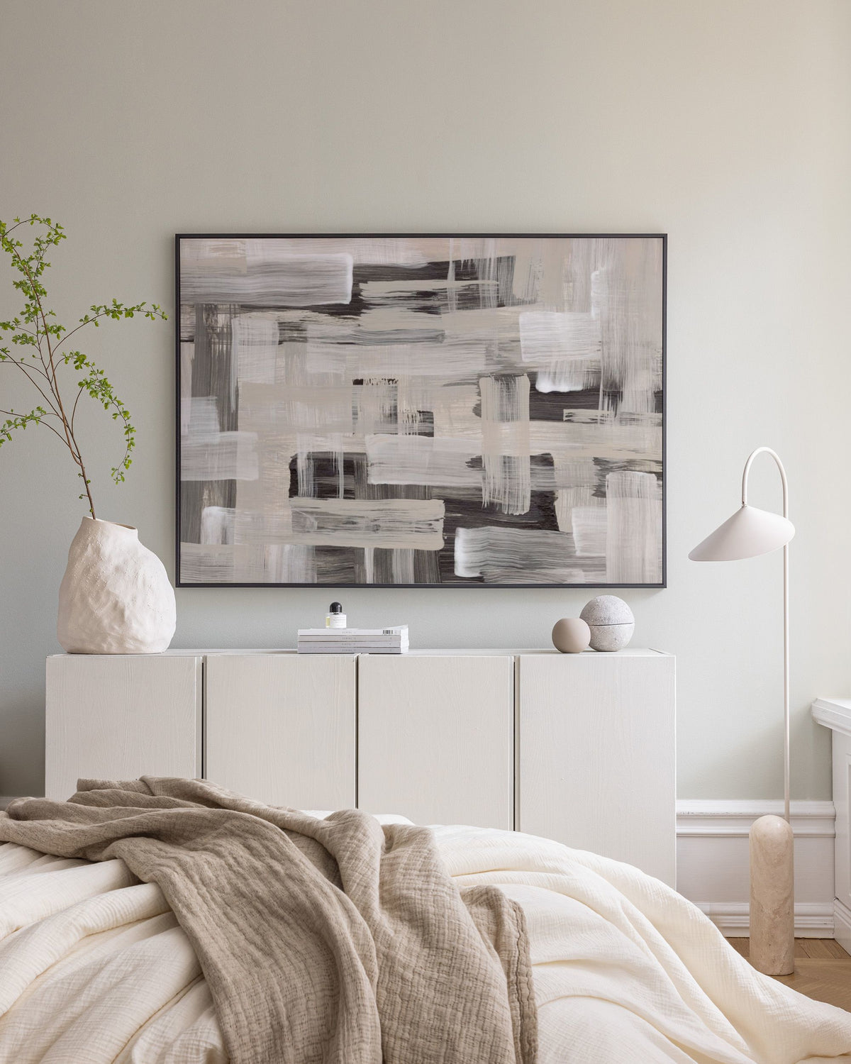 Abstract Streaks Canvas print