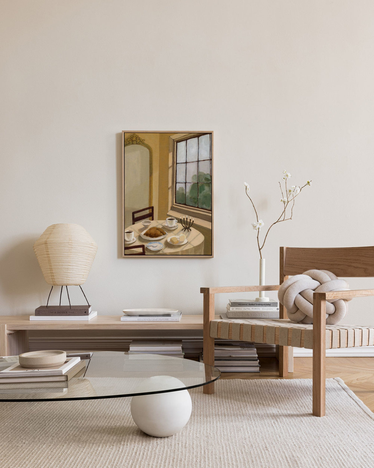 Sunday Morning Light Canvas print