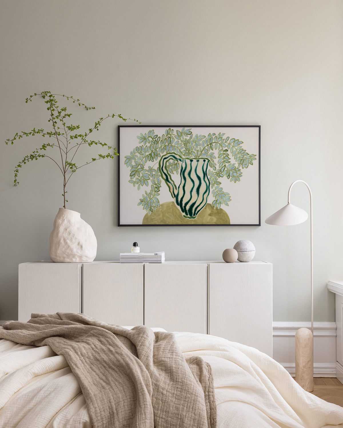 La Poire - Wisterias Canvas print
