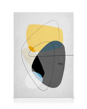 Contemporary Yellow No2 Canvas print