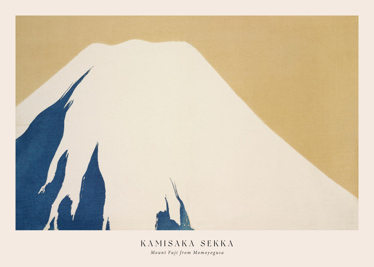 Kamisaka Sekka - Mount Fuji from Momoyogusa Print