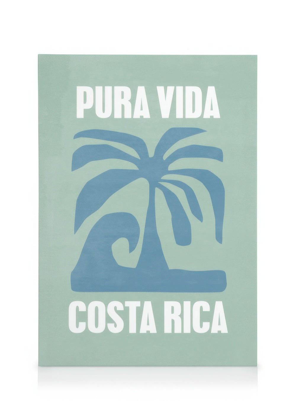 Graphic Costa Rica Canvas print