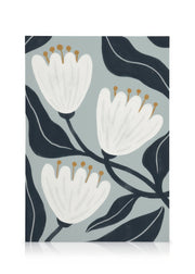Graphic Florals No1 Canvas print