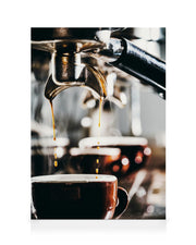 Espresso Drops Canvas print
