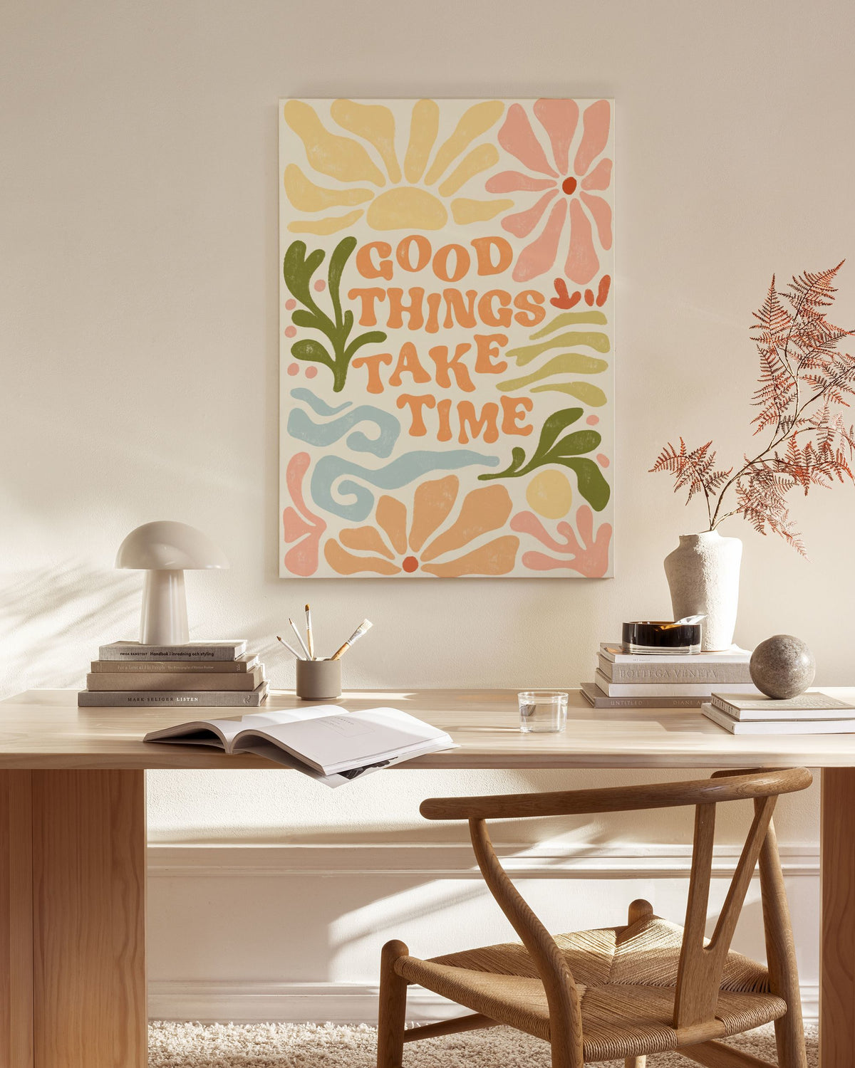 Good Things in Pastel Canvas print