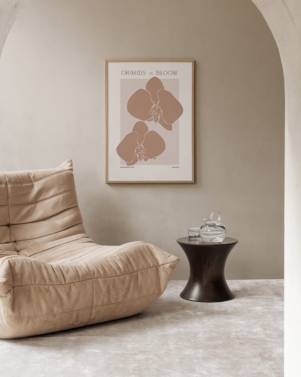 Adele Naidoo - Orchids in Bloom Print