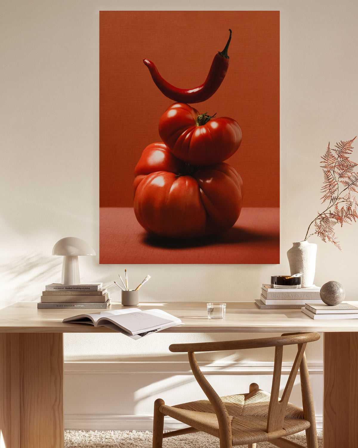Tomato Tango Canvas print