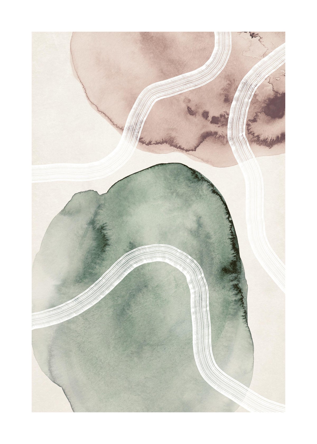 Soft Watercolor No1 Print