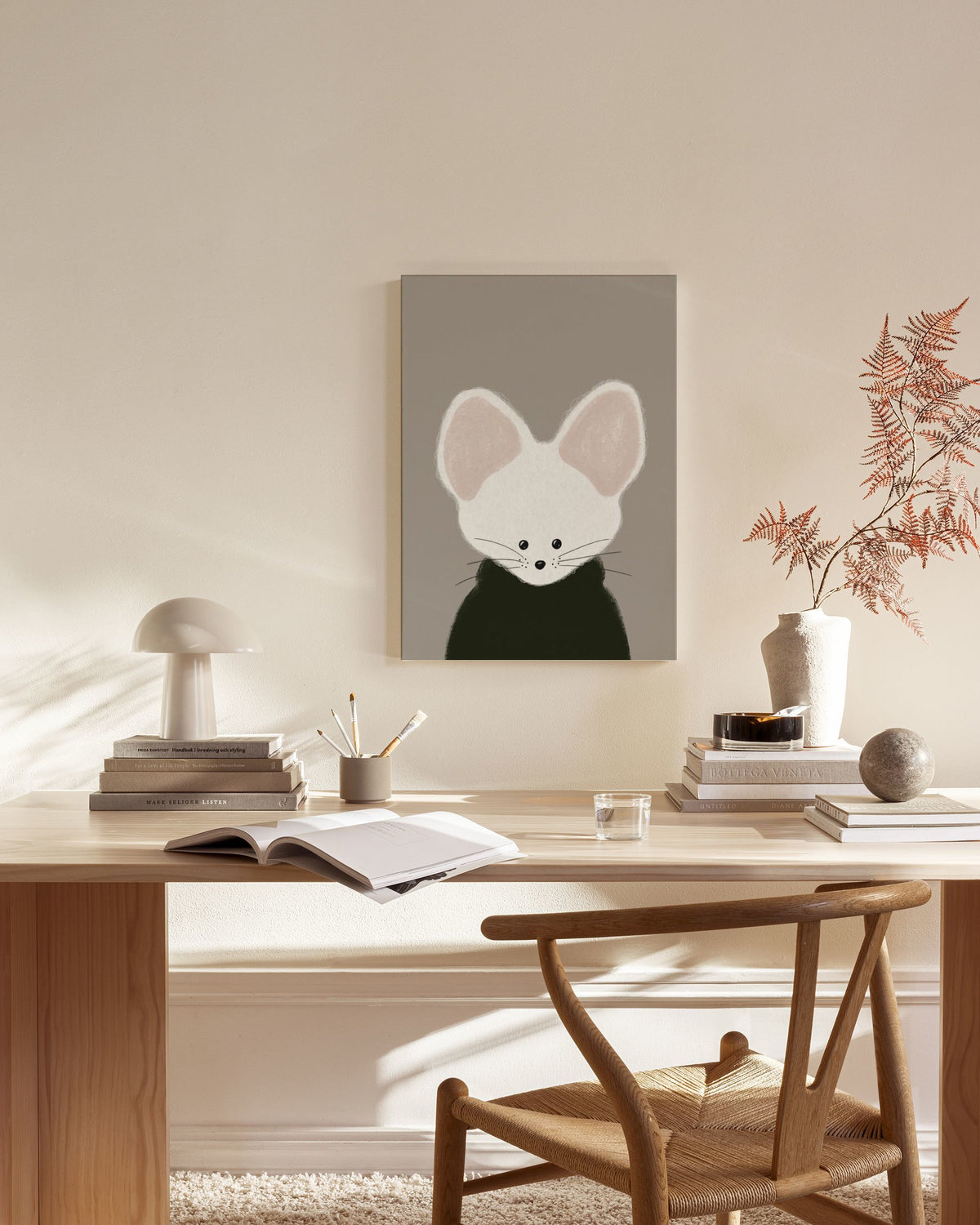 Bibbi Canvas print