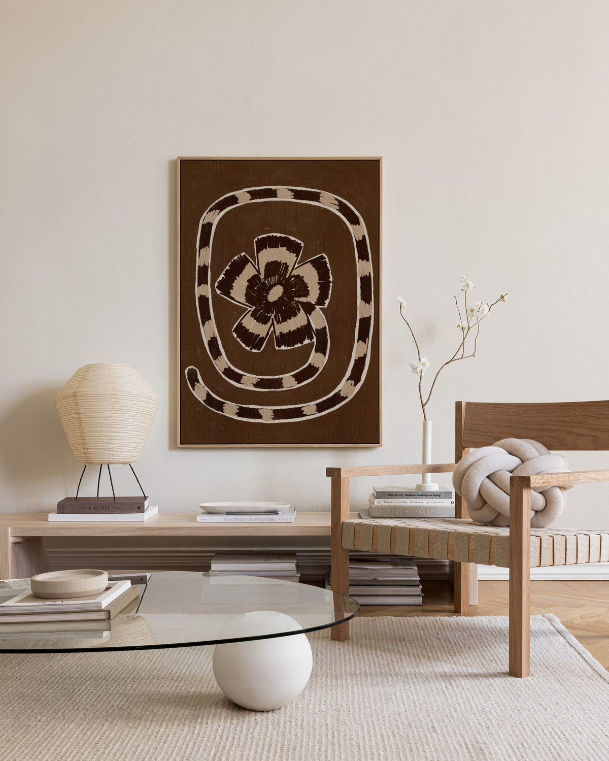 Shatha Al Dafai - Delicate Bloom 10 Canvas print