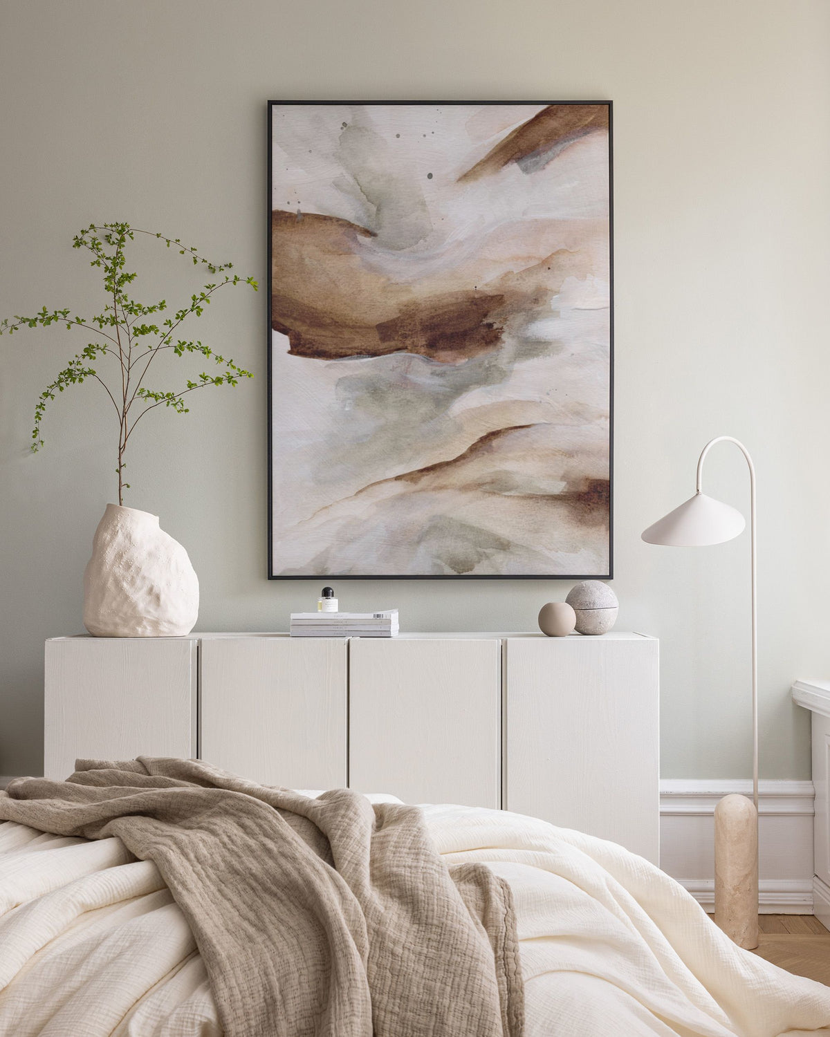Abstract Flow No2 Canvas print