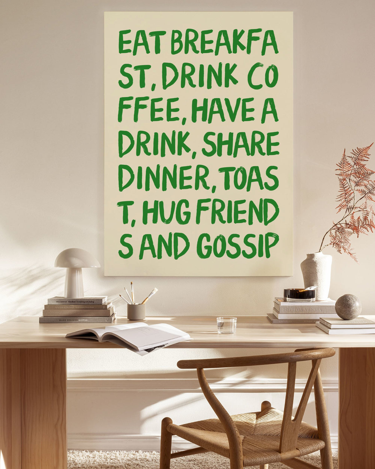 Kitchen Habits Canvas print