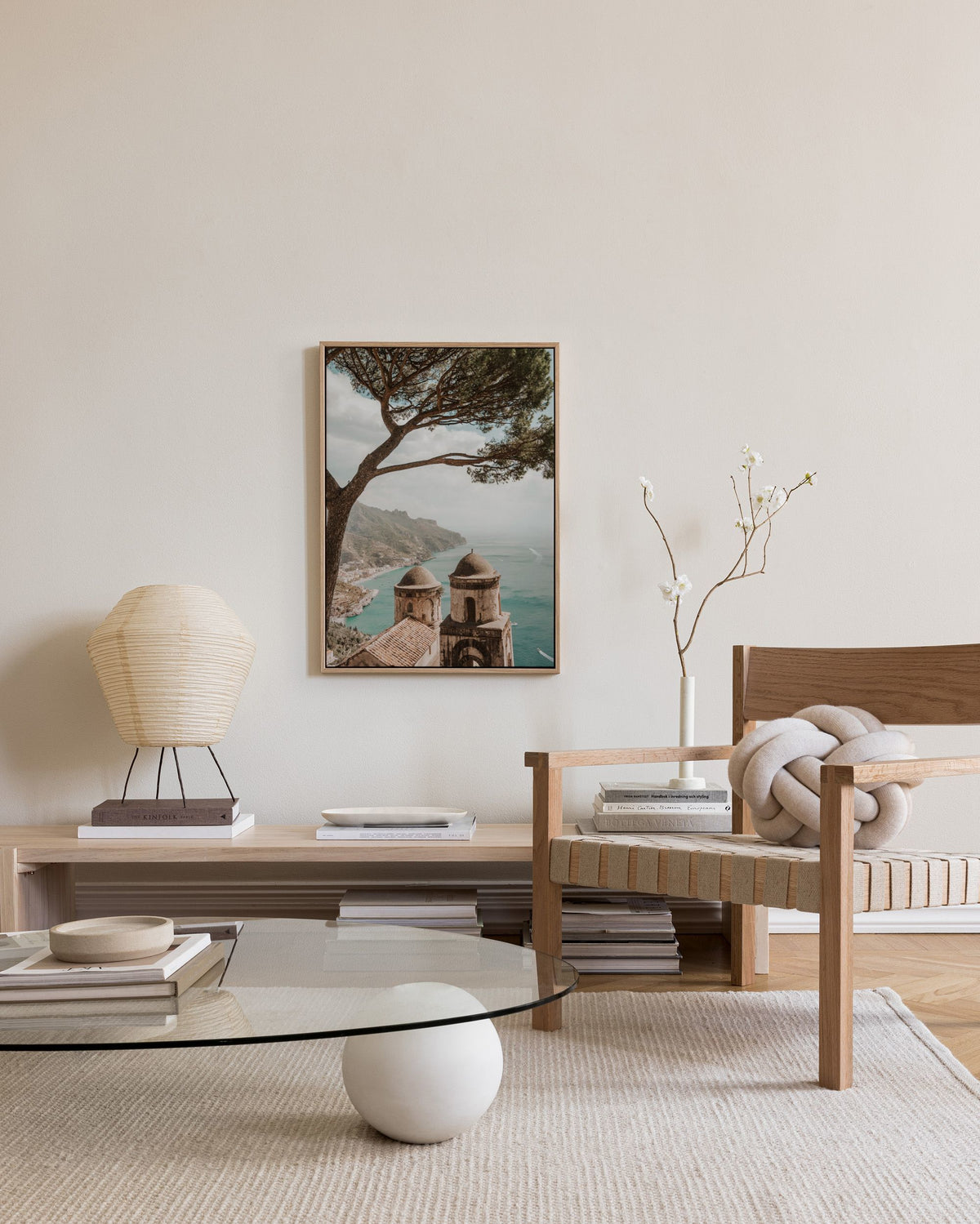 Villa Rudolfo View Canvas print