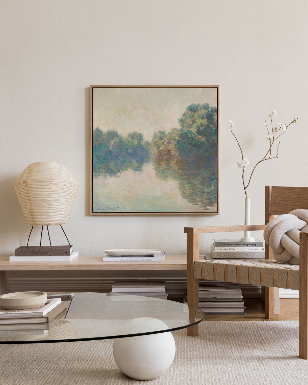 Monet - The Seine at Giverny Canvas print