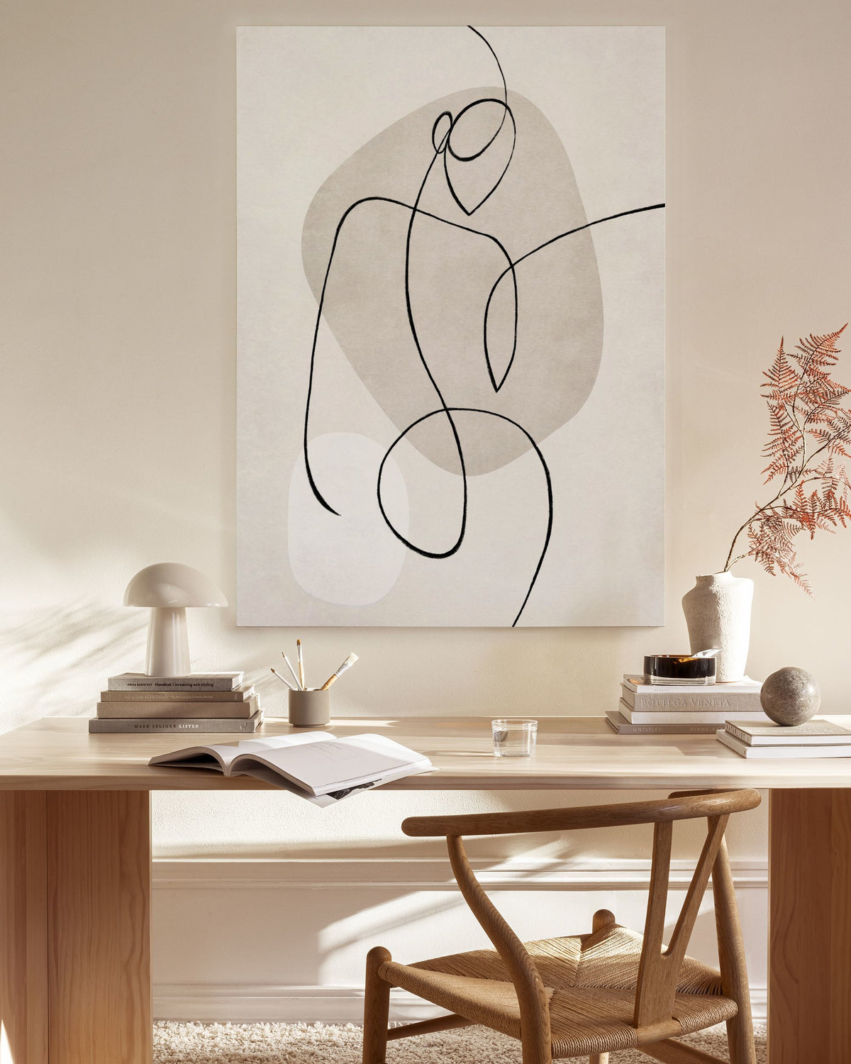 Artful Lines No2 Canvas print