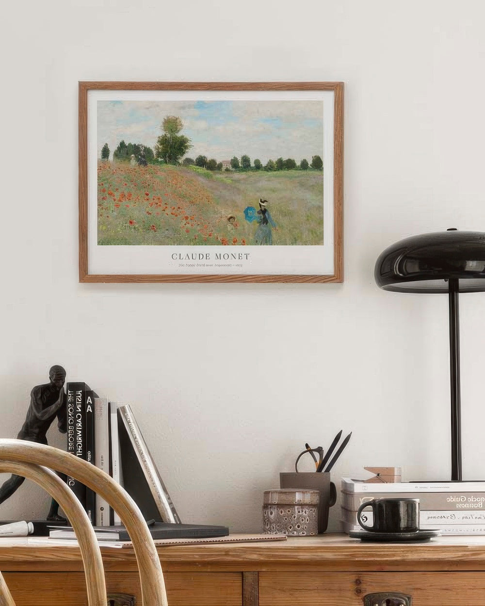 Monet - The Poppy Field near Argenteuil Print