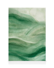 Flowy Green No2 Canvas print