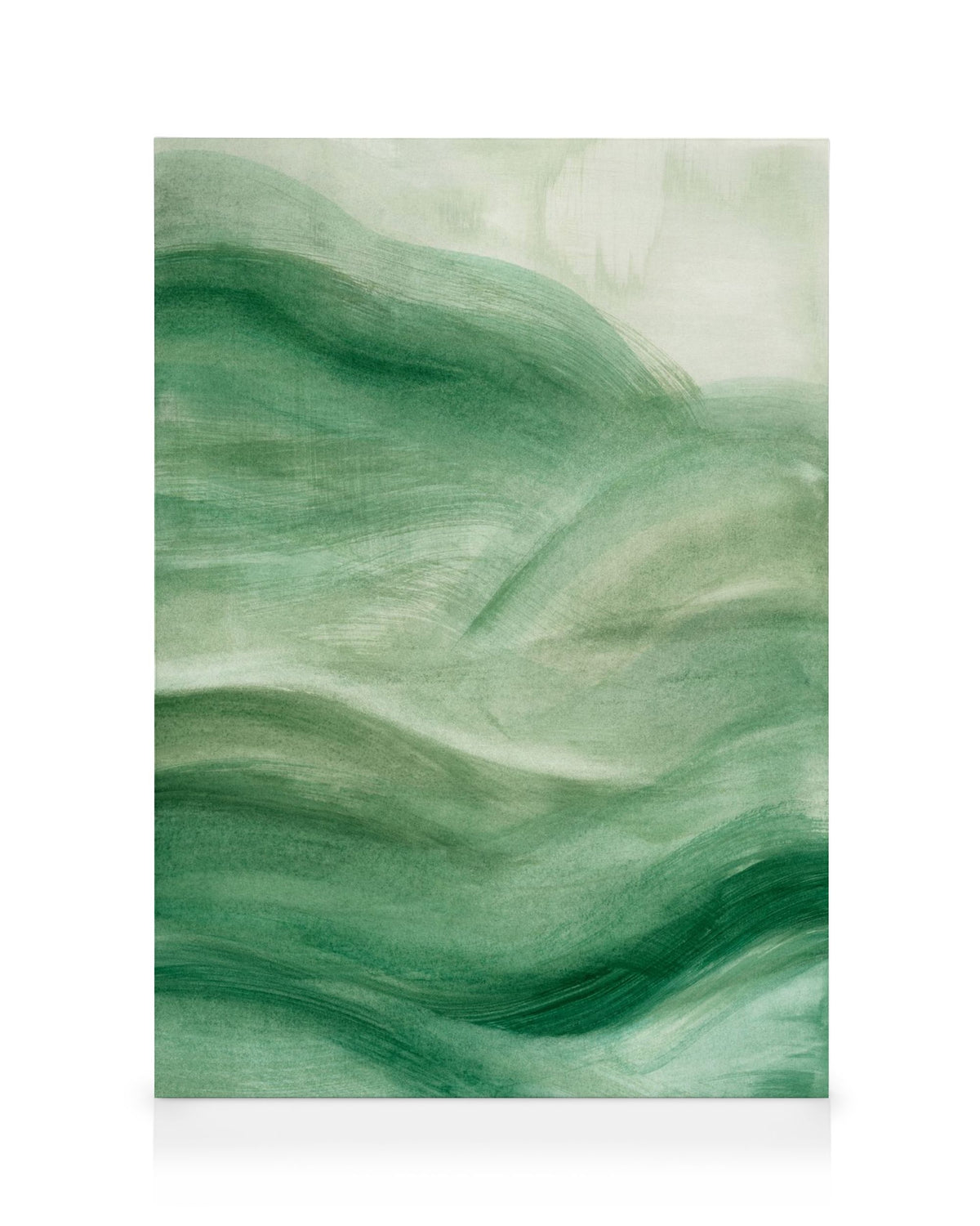 Flowy Green No2 Canvas print