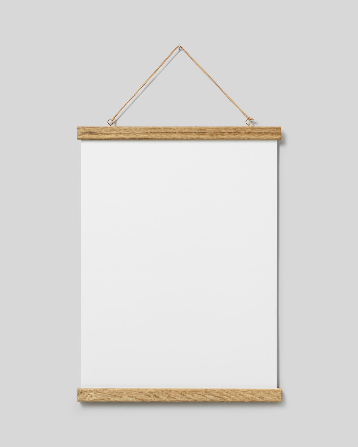 Poster hanger oak 31 cm, magnet fastener