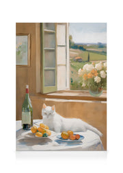 Still Life Cat Canvas