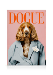 Dogue Canvas print