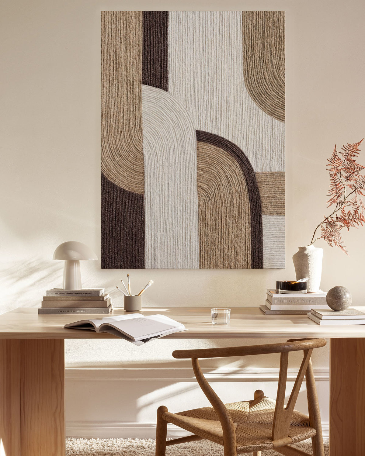 Twined Shapes Canvas print
