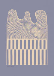 Little Detroit - Stribes 'N' Lines Print