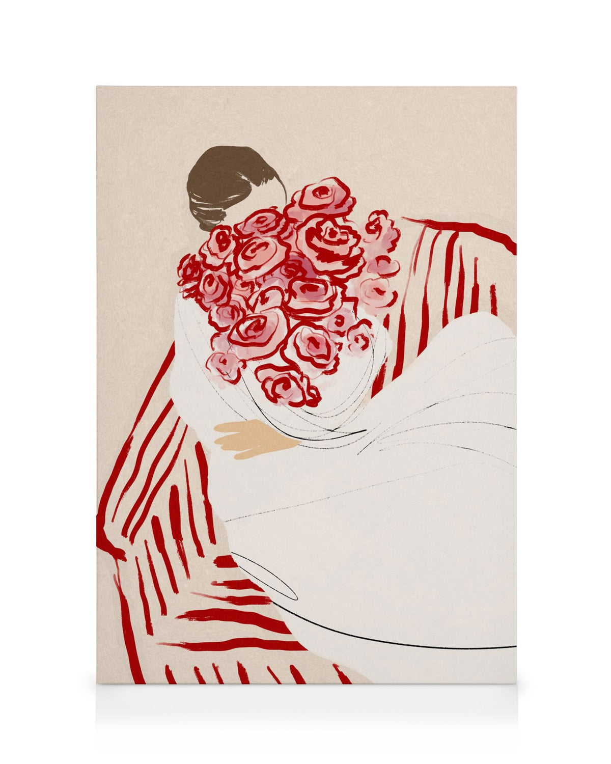 Hug of Roses Canvas