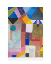 Paul Klee - Colorful Architecture Canvas print