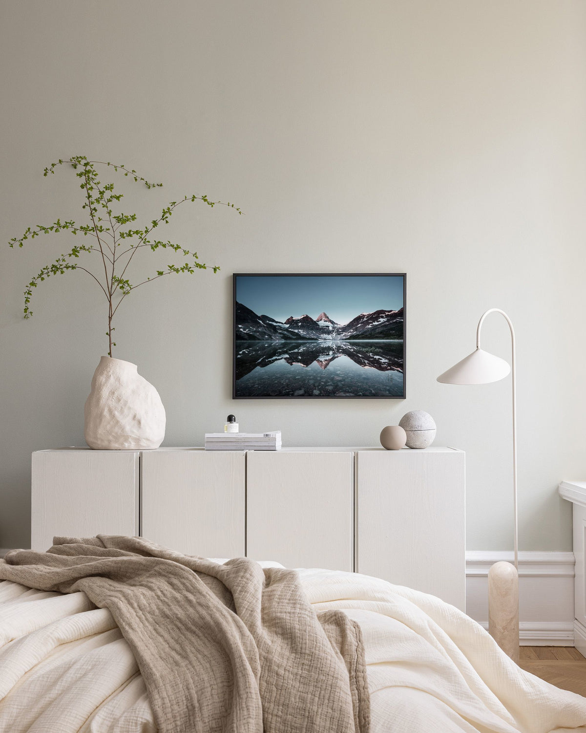 Mountain Reflection, Canvas print