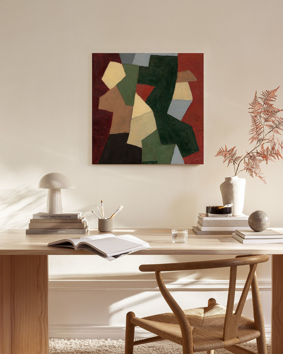 In the Market Canvas print